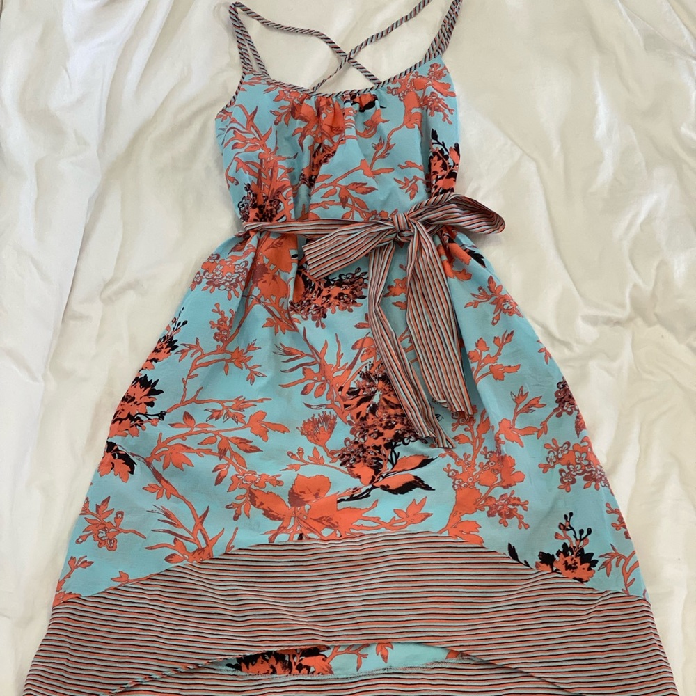 NANETTE LEPORE| Cotton Silk Summer Dress -sz S
